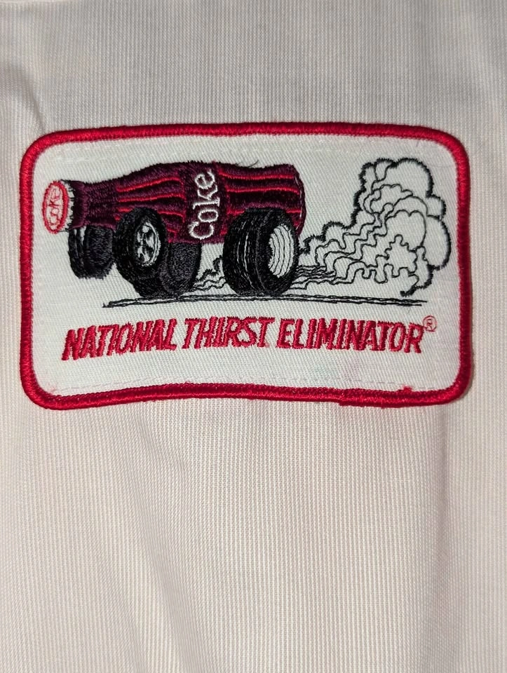 Vintage Coca Cola Wisconsin Proud Uniform Shirt with 3 patches - photo 3