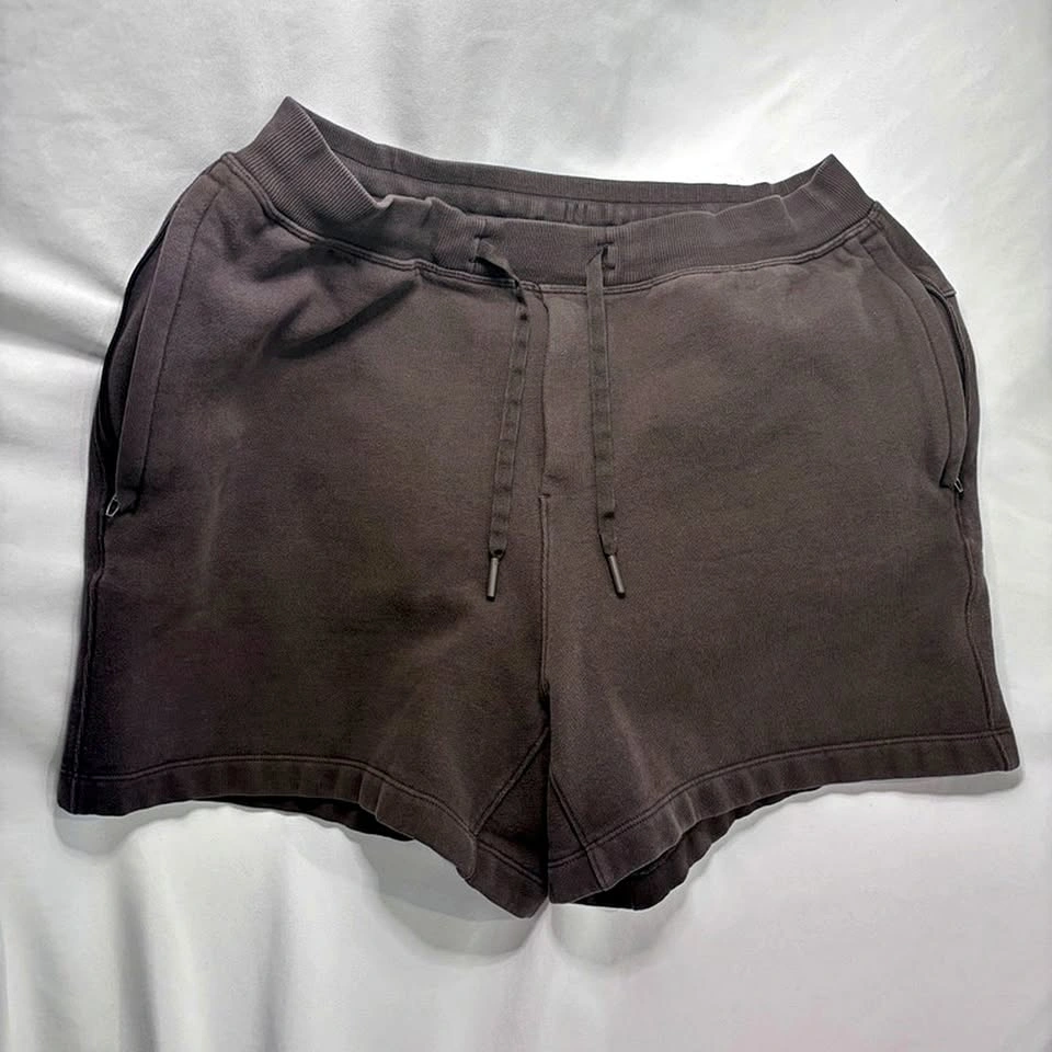 Lululemon Steady State Short 5" Men's Large Dark Brown