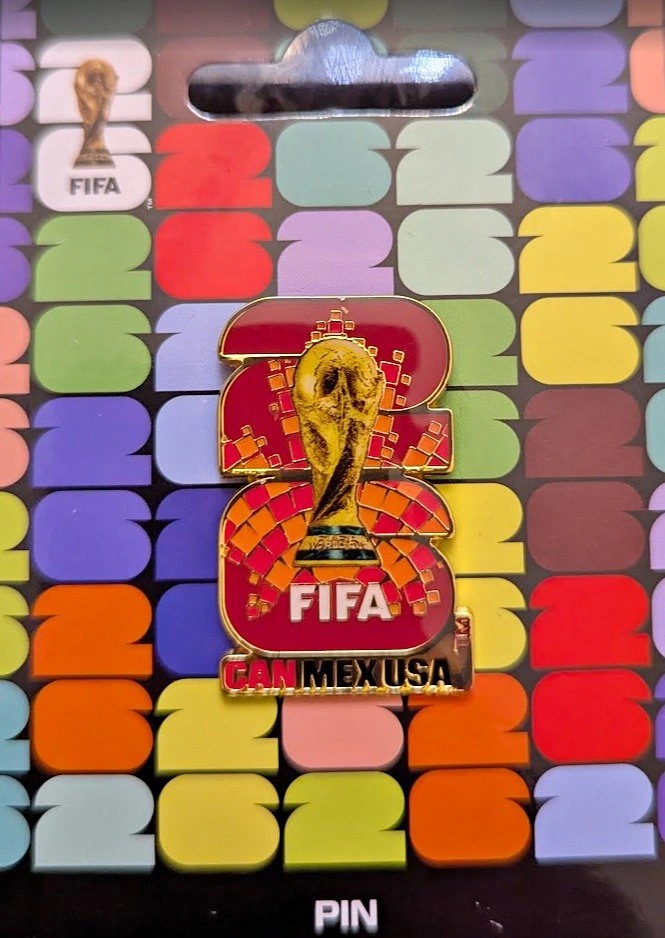 NEW Official 2026 FIFA World Cup Host Country CANADA Lapel Pin