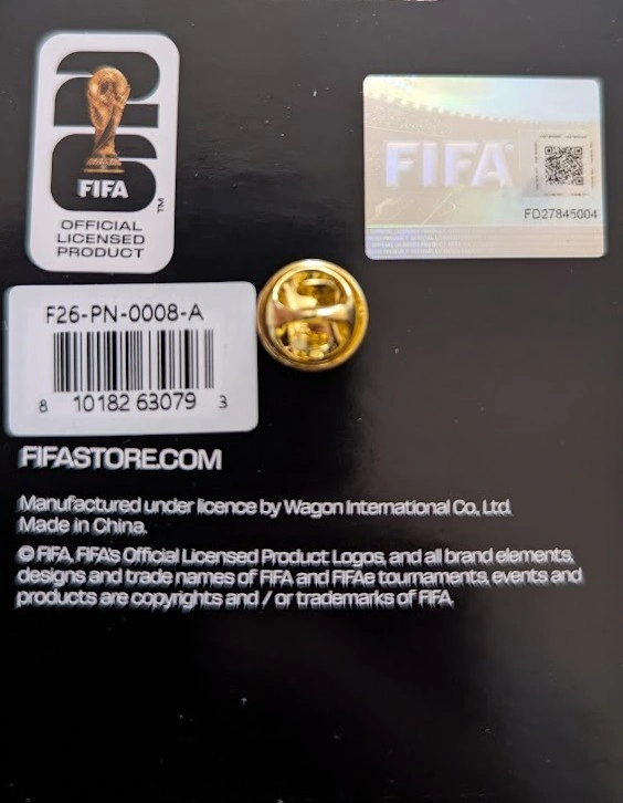 NEW Official 2026 FIFA World Cup Host Country CANADA Lapel Pin - photo 2