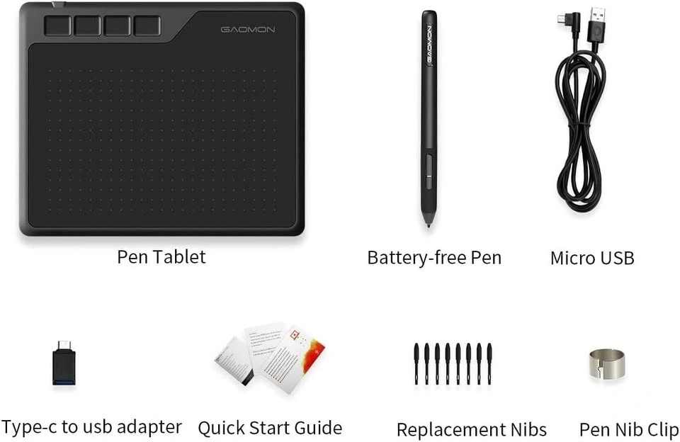GAOMON S620 OSU Ultra Thin Graphics Drawing Tablet - photo 3