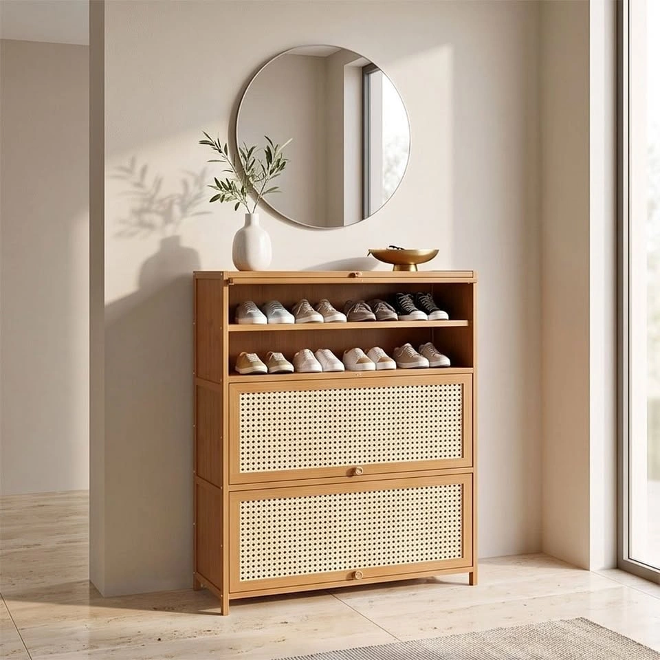 BambooLoom Grand Entry Shoe Cabinet