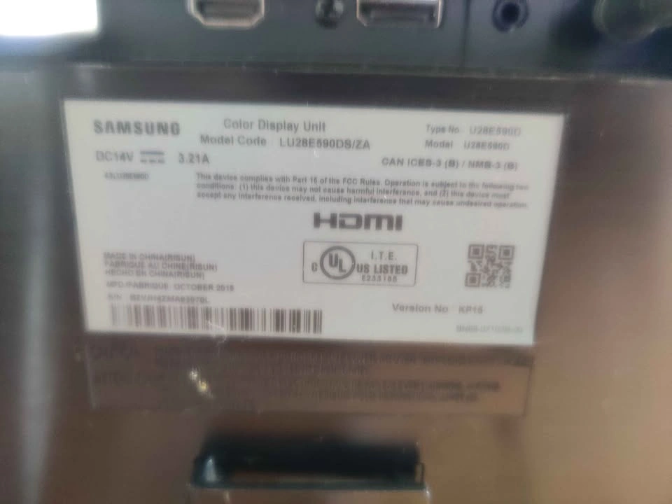 Samsung 28-Inch 4K UHD Monitor - photo 3