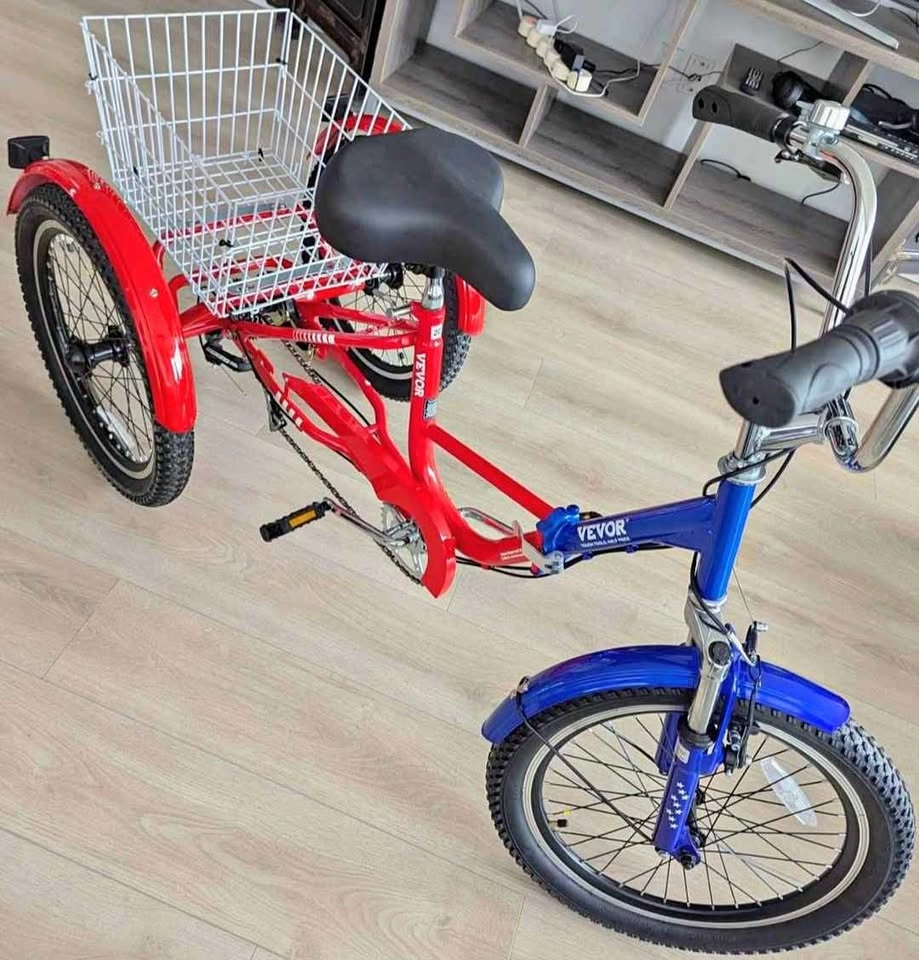 VEVOR Adult Tricycle with Cargo Basket - photo 2