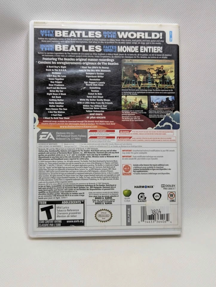Nintendo Wii The Beatles: Rock Band - photo 2