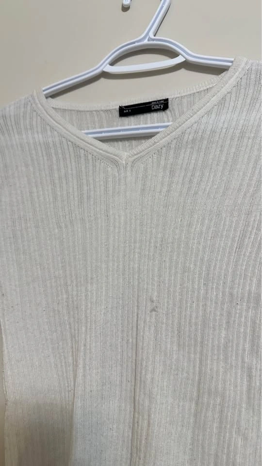 Dazy Ribbed Long Sleeve Top - photo 2