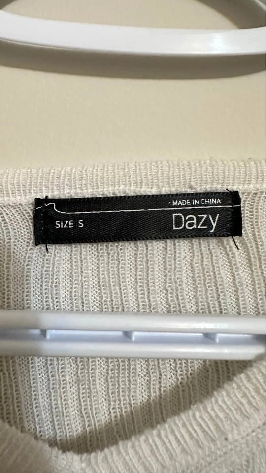 Dazy Ribbed Long Sleeve Top - photo 3