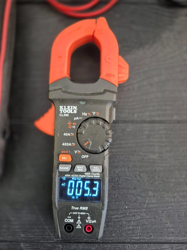 Klein Tools CL390 Digital Clamp Meter 400A AC/DC True RMS - photo 2