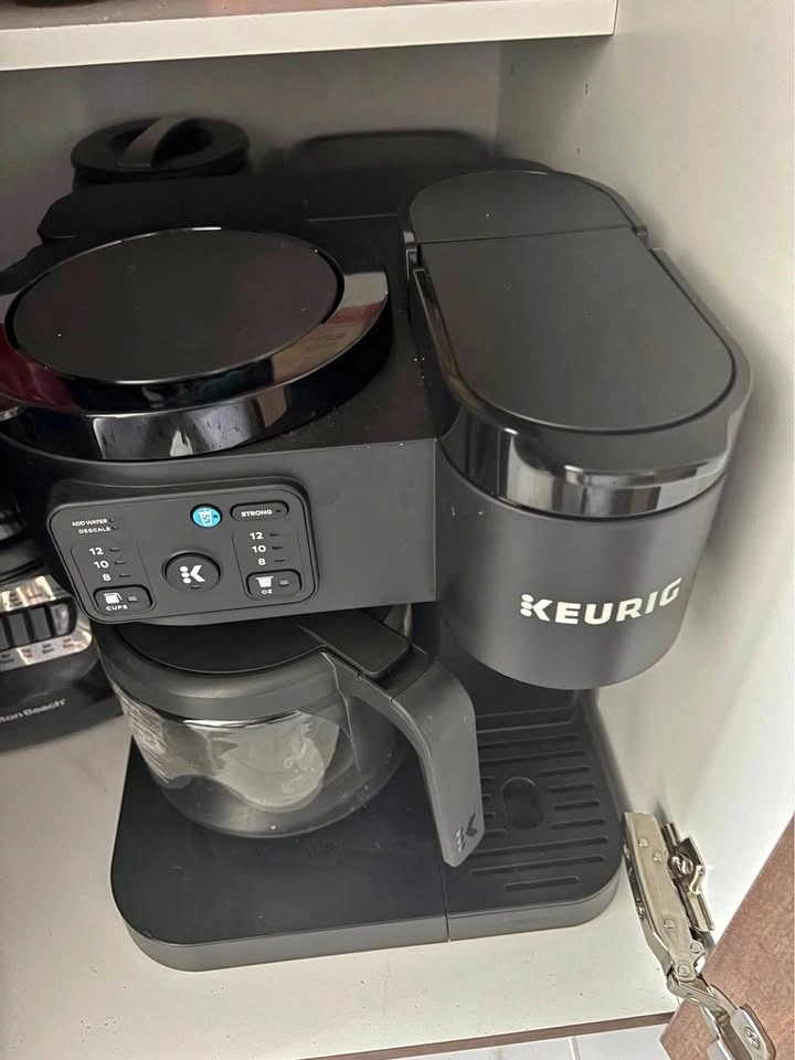 Coffee machine, air fryer, and water boiler