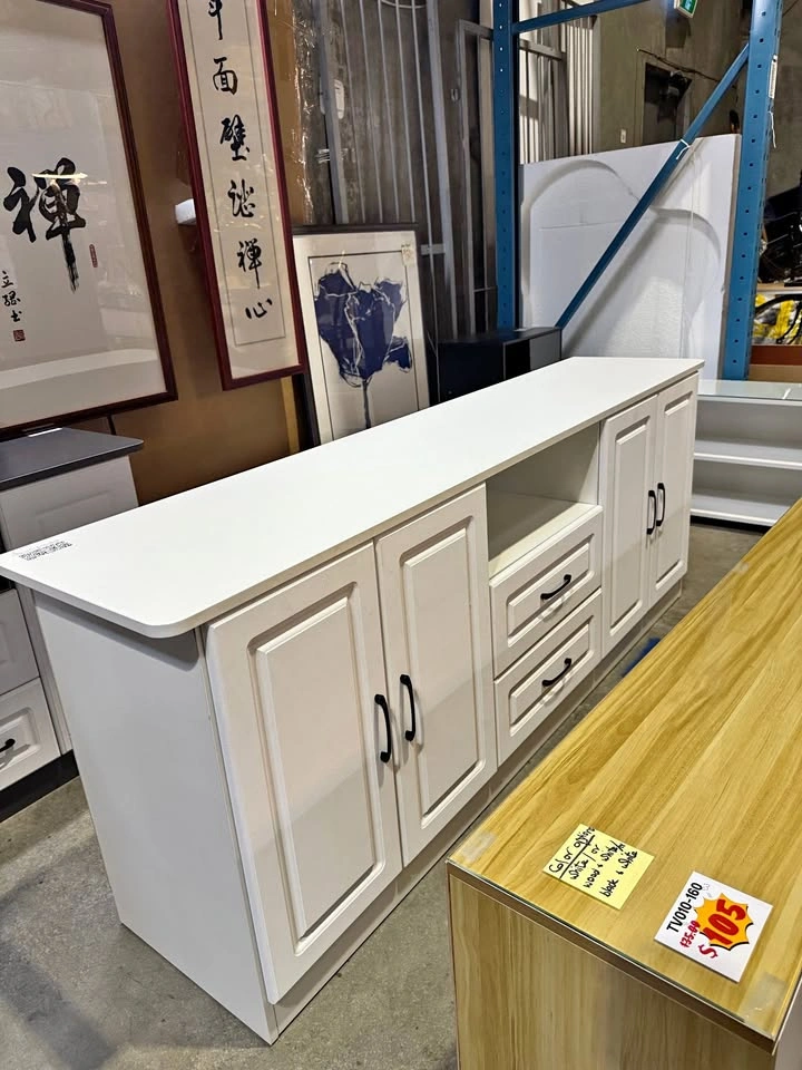 C4147 TV007 Contemporary TV Stand with Storage