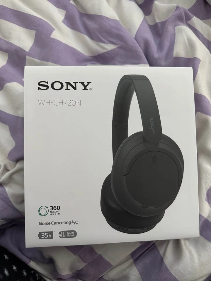 Sony WH-CH720N Wireless Noise Cancelling Headphones – Black