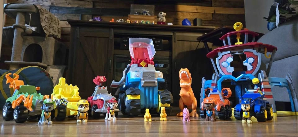 Dino Paw Patrol Set