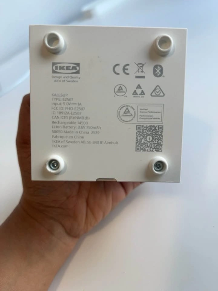 IKEA KALLSUP Portable Bluetooth Speaker (Type E2507) - photo 2