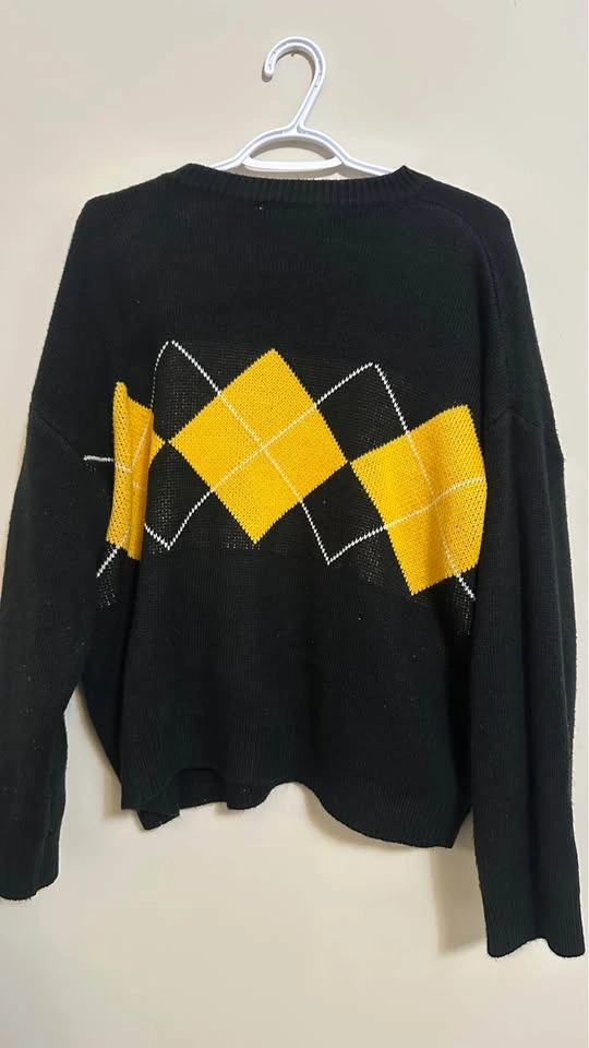 Miss Sumey Argyle Knit Sweater - photo 3