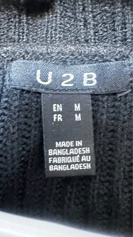 U2B V-Neck Knit Sweater - photo 4