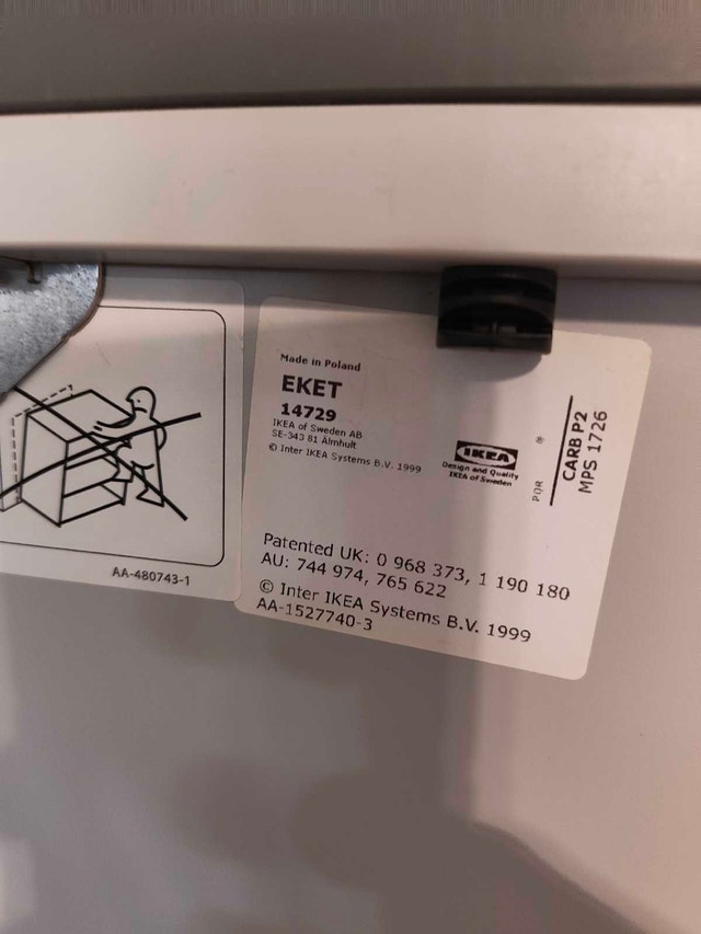 4 IKEA EKET Floating Shelves - No Rails - photo 2