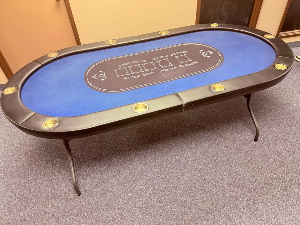 10-player foldable poker table - photo 4