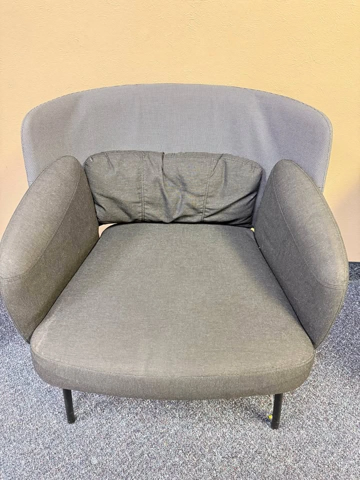 IKEA BINGSTA Armchair Grey - Set of 6