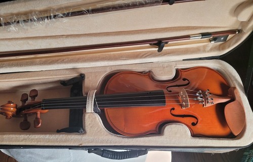 Cecilio 4/4 Full Size Acoustic Violin Set with Case, Bow, Rosin - photo 2