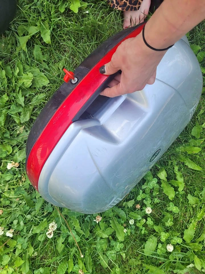 x2 Givi and Universal Motorcycle Top Cases