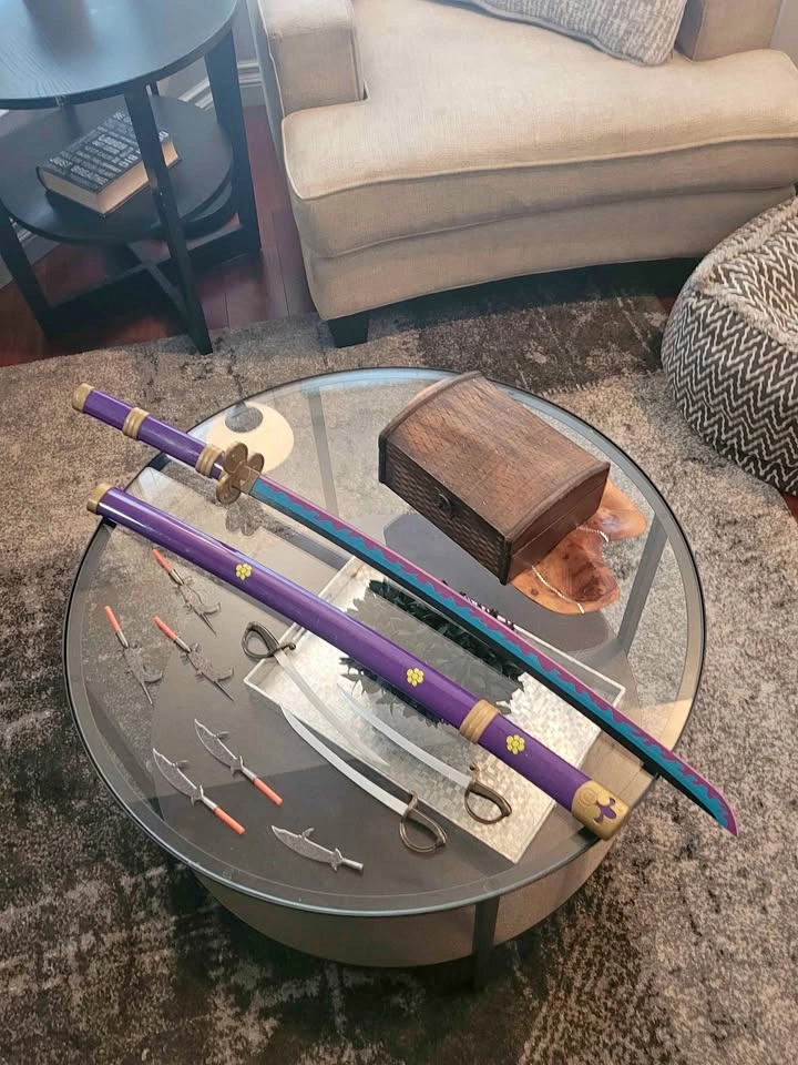 Enma Katana Replica and Miniature Manga Weapon Set