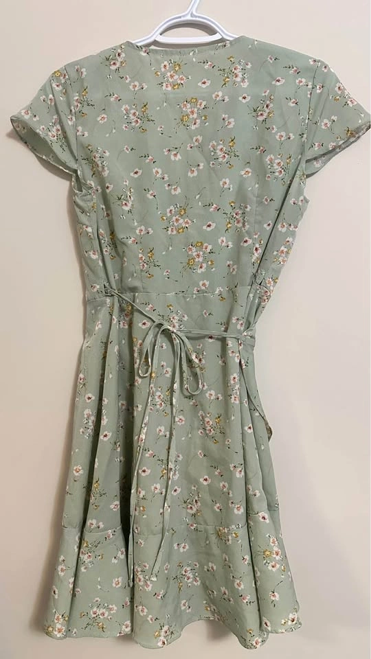 Floral Wrap Dress - photo 3