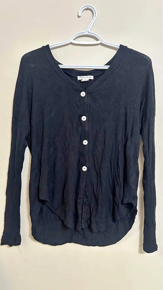 Streetwear Society Black Cardigan