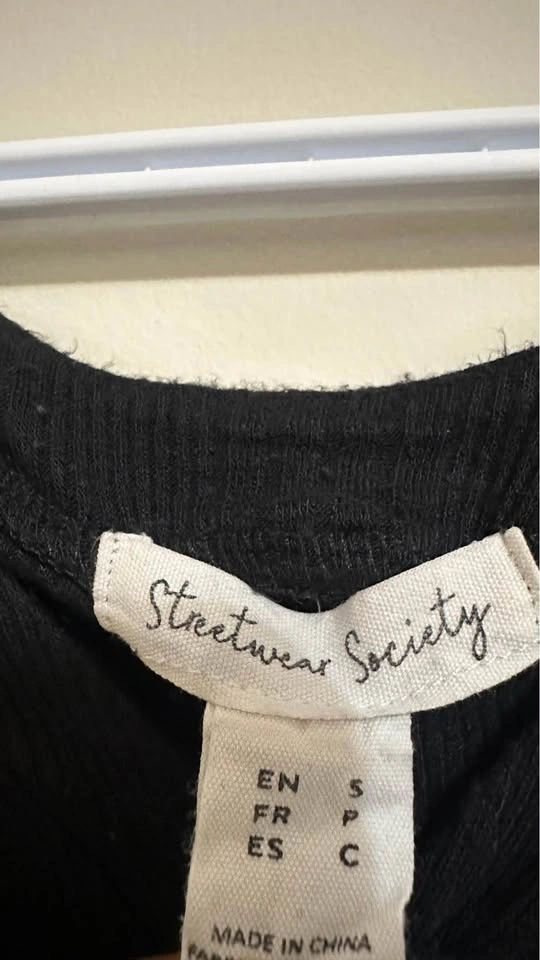 Streetwear Society Black Cardigan - photo 3