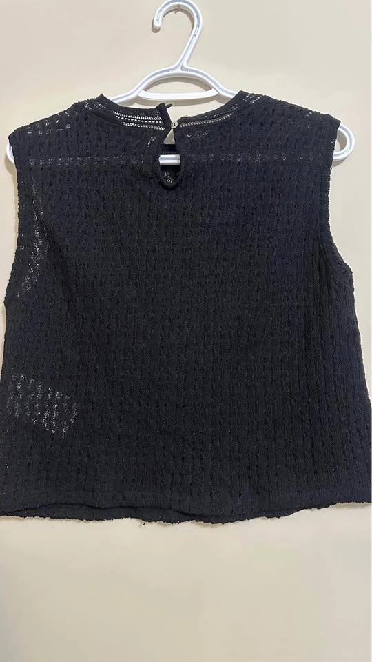 C&A Black Lace Sleeveless Top - photo 3