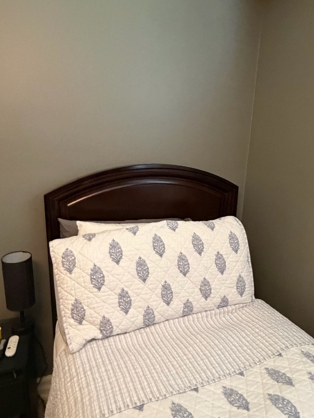 Solid Wood Single Bed Frame with Storage Drawers - photo 3