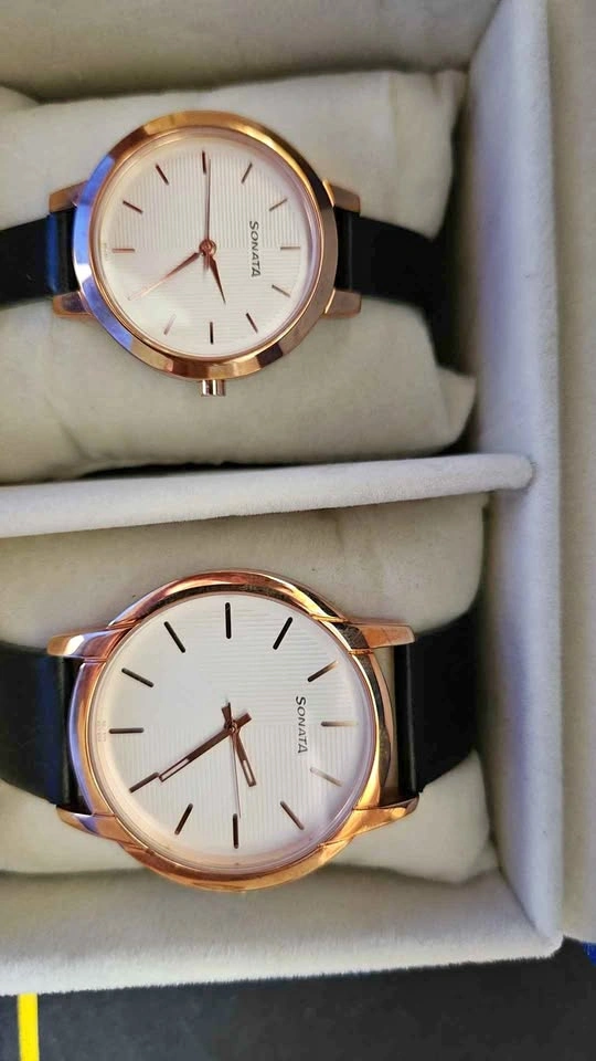 Sonata Pair of Watches His & Hers
