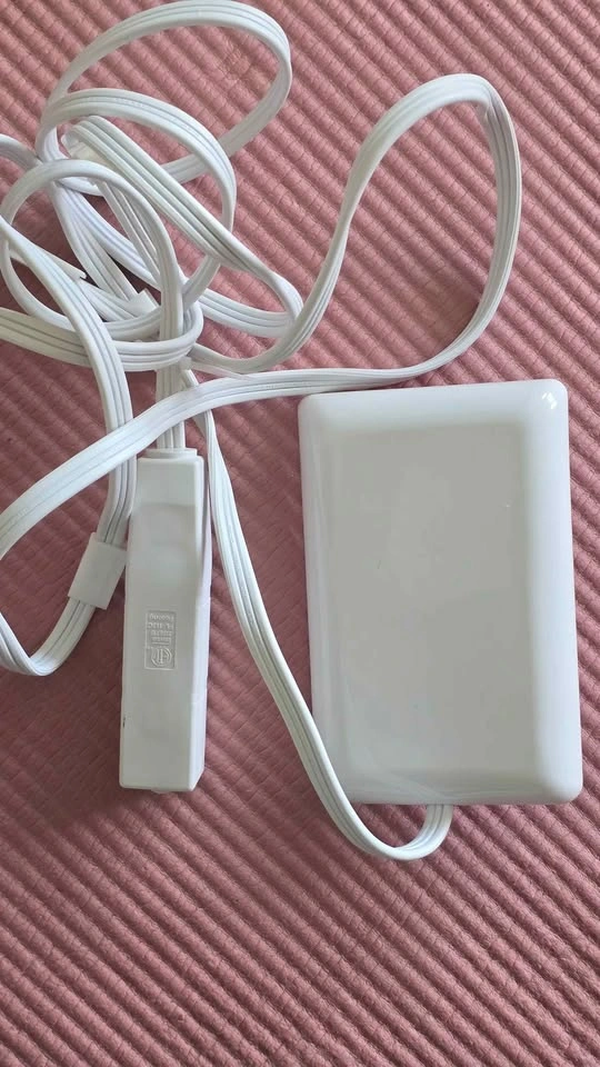 8-Foot Extension Cord, Sleek Socket Ultra-Thin Outlet Concealer - photo 4