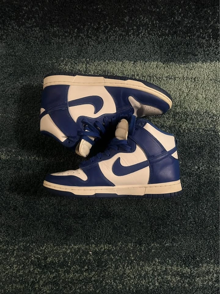 Nike Dunk Highs - Royal Blue Size 8 Men's