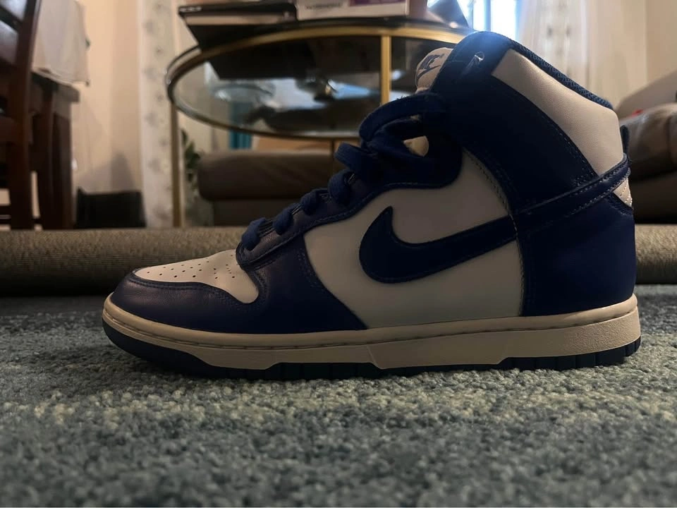 Nike Dunk Highs - Royal Blue Size 8 Men's - photo 4