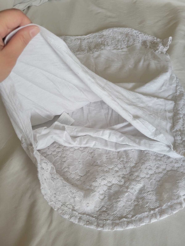 Abercrombie Kids Lace T-Shirt - photo 4