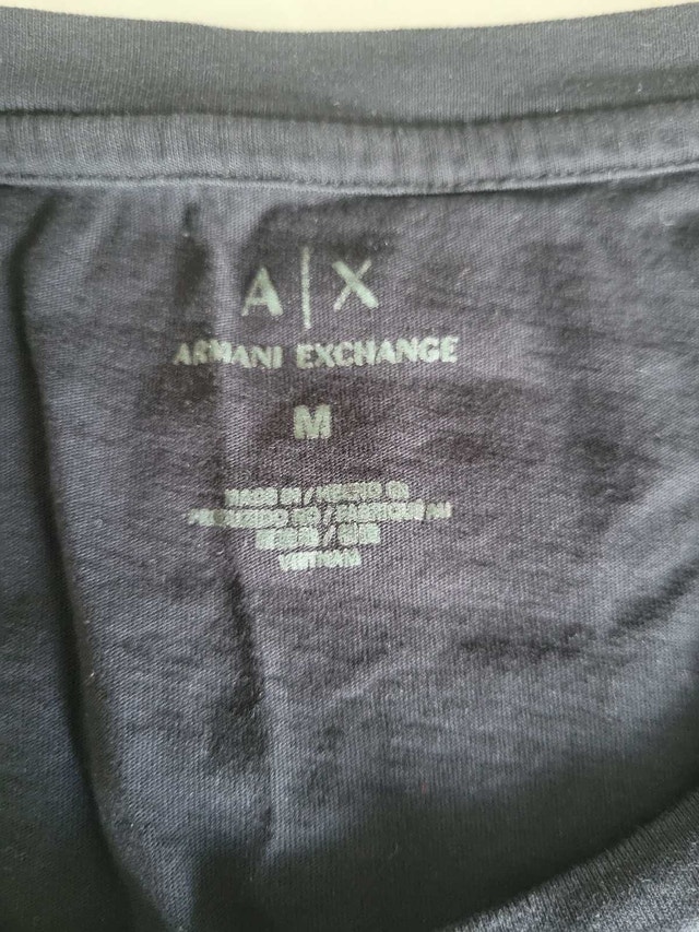 Armani Exchange Black Star Logo T-Shirt - photo 2