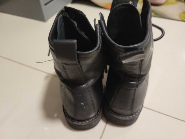 Comely Black Combat Boots - photo 3