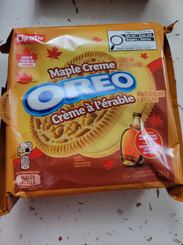 Christie Maple Creme Oreo