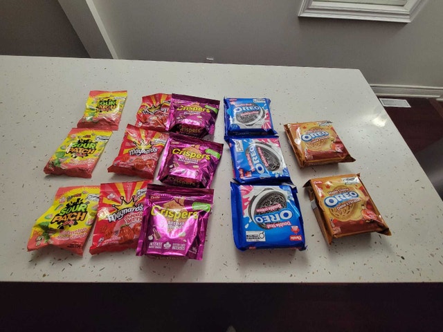 $2 each Assorted Snack