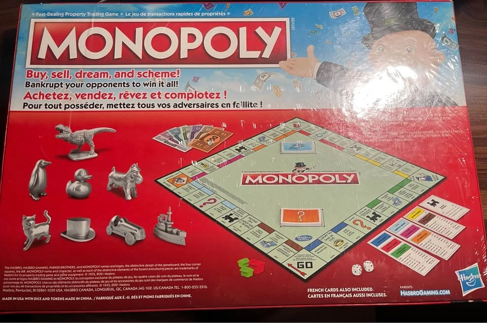 Monopoly Board Game (BRAND NEW, SEALED) - photo 2