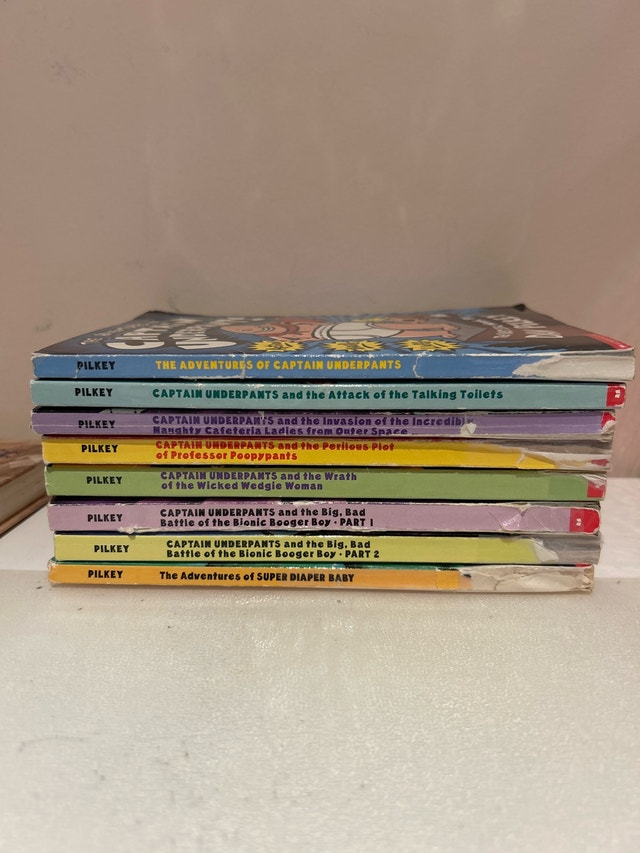 Captain Underpants Book Set
