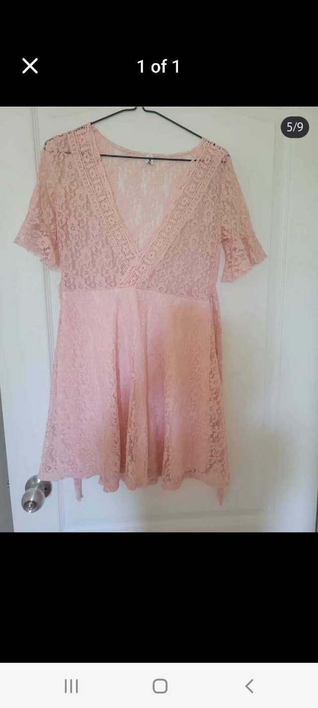 Pink Lace Dress