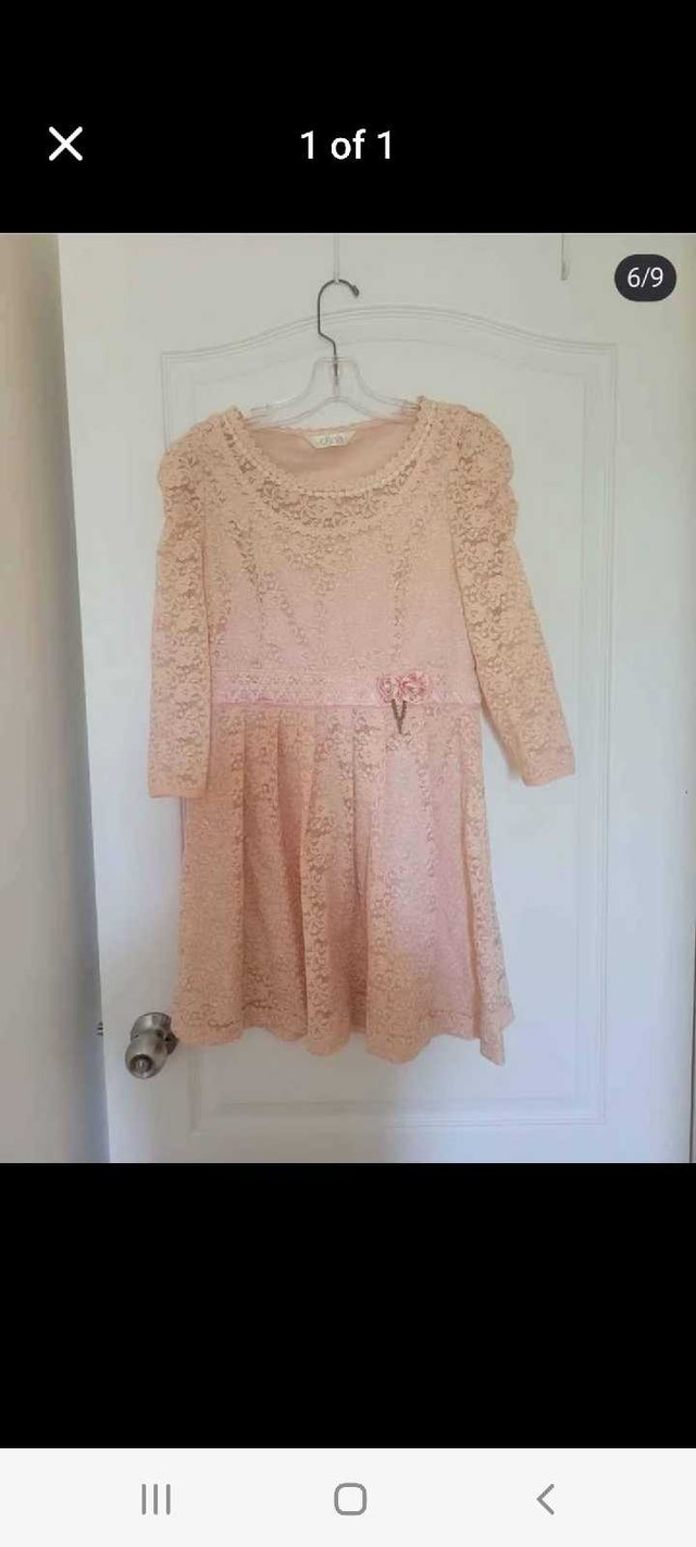 Pink Lace Dress