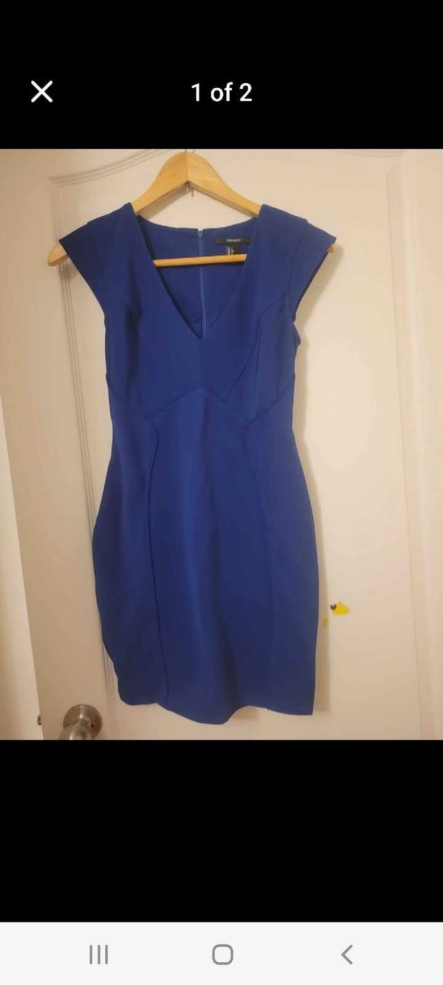 Blue Bodycon Dress