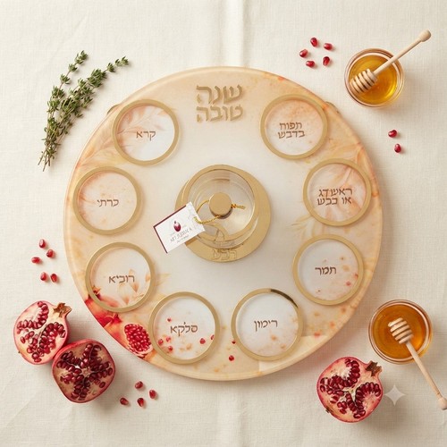 Rosh Hashanah Plate