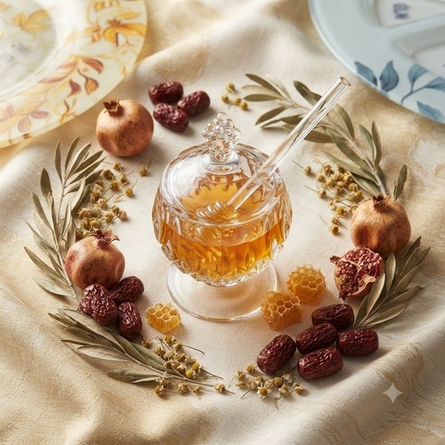 honey dish glass