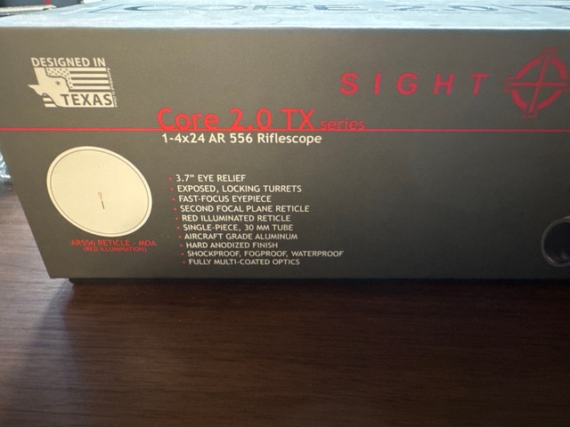 Sightmark Core 2.0 TX 1-4x24 Riflescope - photo 2