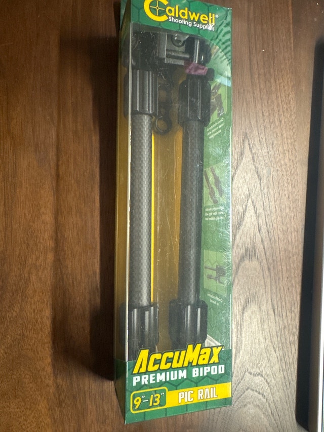 Caldwell AccuMax Premium Pic Rail Bipod