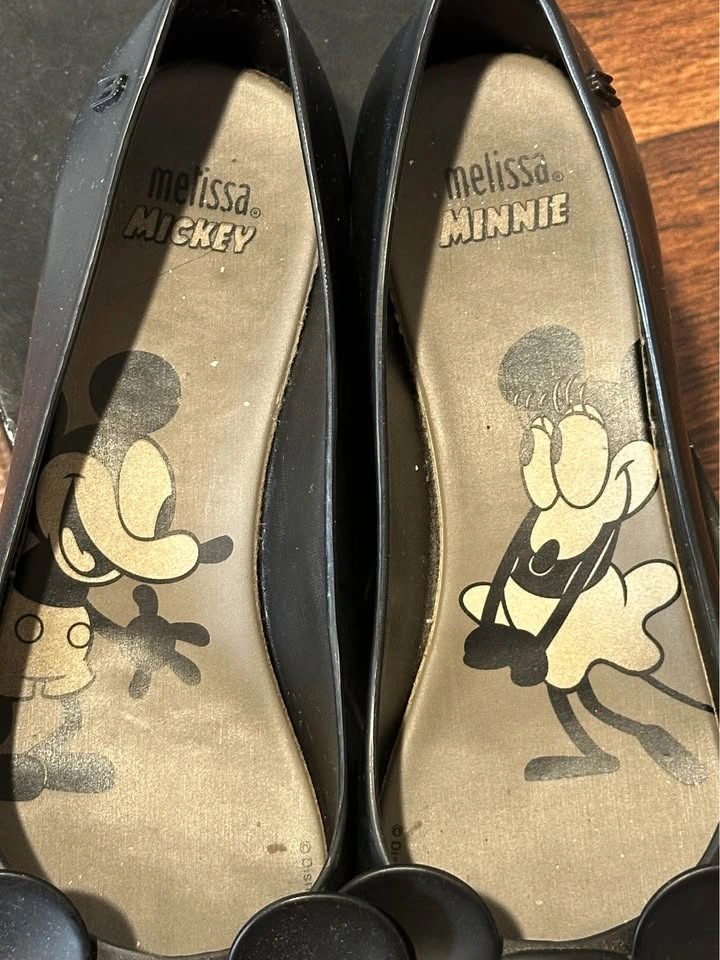 Melissa ultragirl minnie III flat shoes size 7 - photo 4