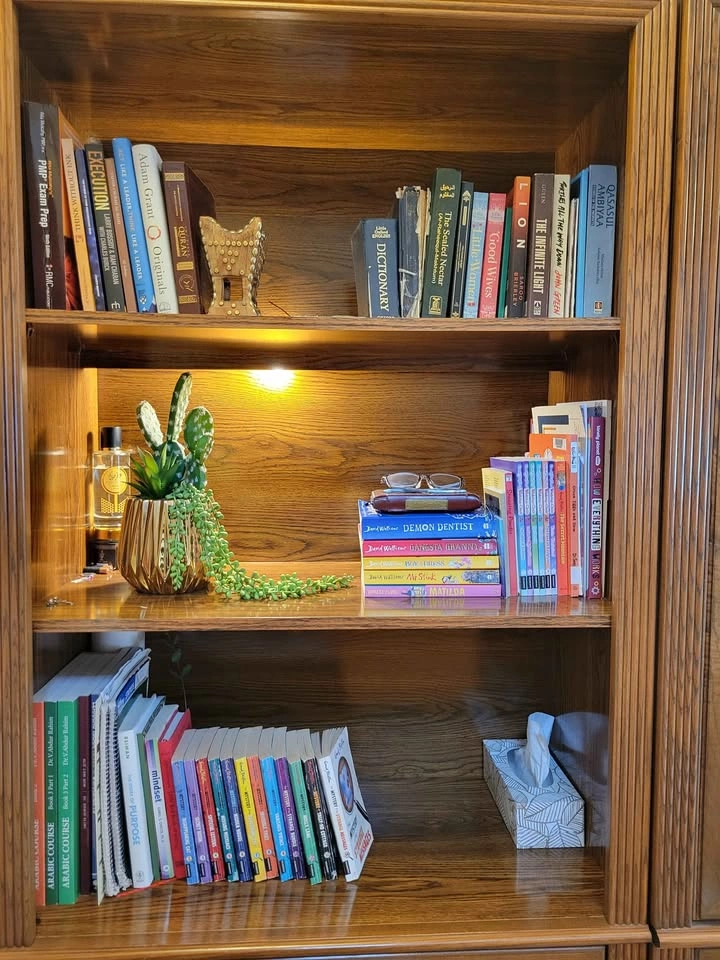 Wooden Bookcase and Showcase - photo 2